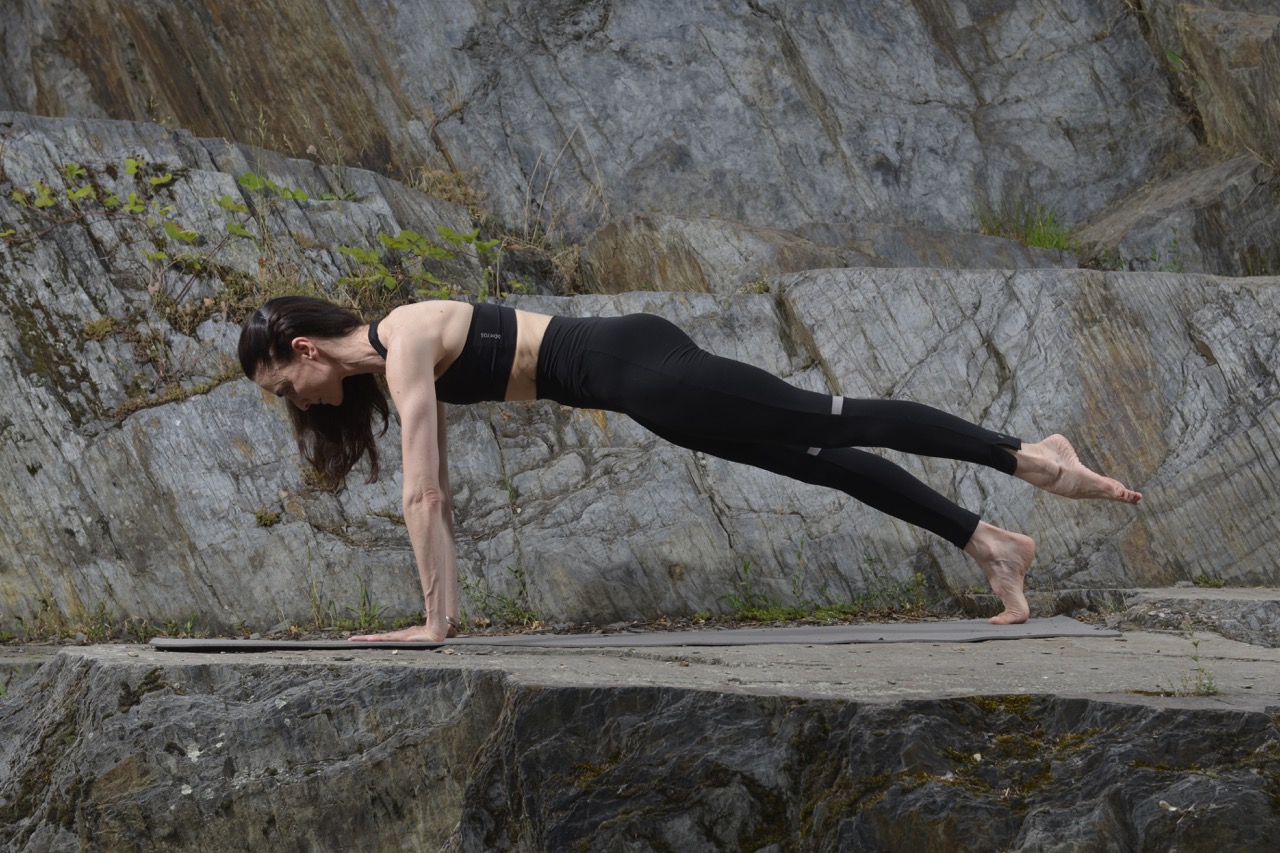 Chaturanga – plovoucí prkno